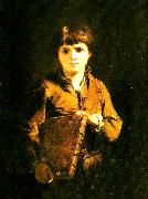 Sir Joshua Reynolds the schoolboy oil painting